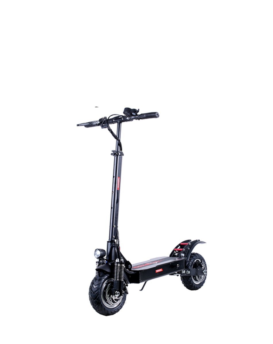 Two motor electric scooter